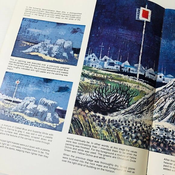 A Grumbacher Art Library Book "The Art of Landscape Painting" 1975, B-378 - Picture 3 of 10